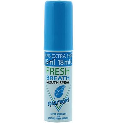 Fresh Breath Spearmint Mouth Spray 18 ml (UAE) - 139700972 image