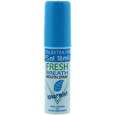 Fresh Breath Spearmint Mouth Spray 18 ml image