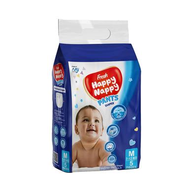 Fresh Happy Nappy Pant Diaper 5 Pcs Size M For 7 12 Kg Fresh Happy Nappy Rokomari