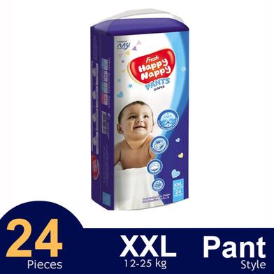 Fresh Happy Nappy Pant System Baby Diaper (XXL Size) (12-25Kg) (24Pcs) image