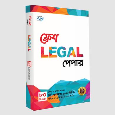 Fresh Legal Paper- 80 GSM (500 Page)- 1 Pack image