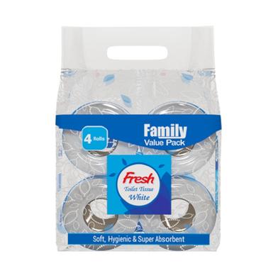 Fresh Toilet Tissue Family Value Pack 4 pcs image
