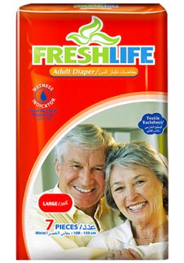 Freshlife Adult Diaper-Large - 7 Pcs image