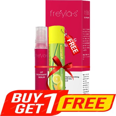 Freyias Lip Lightening Serum 10 ml (Buy 1 Get 1 Skinpro Lip Balm Lemon 4.8gm Free) image