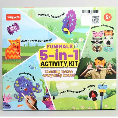 Funskool Funimals Activity Kit (5 in 1) image