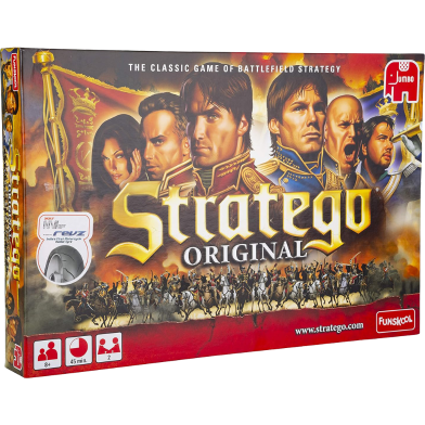 Funskool Games Stratego Strategy Board Game The classic Game of Battlefeild strategy Kids adult and family 2 players 8 and above image