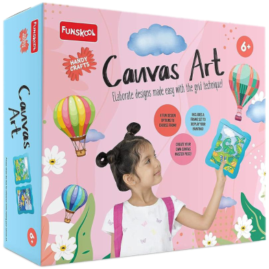 Funskool Handycrafts - Canvas Art and Craft Kit Creative Toy For Kids image