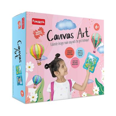 Funskool Handycrafts - Canvas Art and Craft Kit Creative Toy For Kids image
