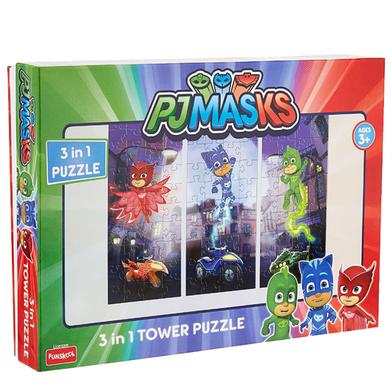 Funskool PJ Mask 3in1 tower puzzle image