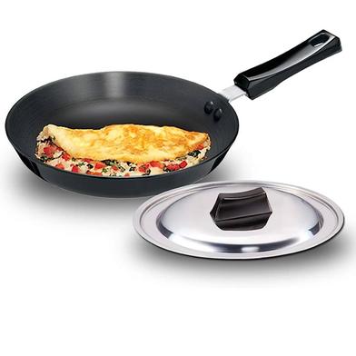 Futura Hard Anodized Fry Pan With SS Lid Induction Support-25 CM image