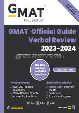 GMAT Official Guide Verbal Review 2023 - 2024 image