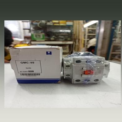 GMC-40 220VAC 40A Electrical Magnetic Contactor Three Phase For Protect Home Improvement And Electrical Equipment image