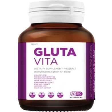 GM Life Gluta Vita Dietary Supplement 30 Capsules image