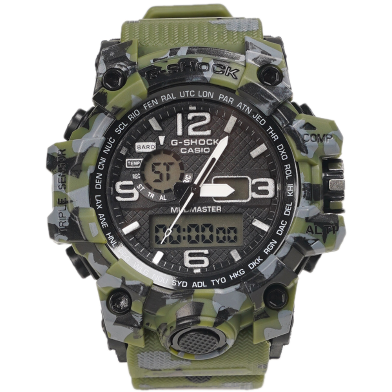 G-Shock Dual Time Multifunction Waterproof Stylish Sports Watch For Men image