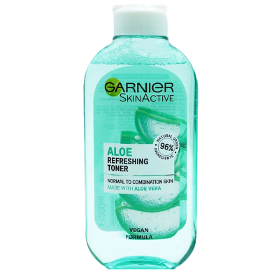 Garnier Aloe Vera Refreshing Toner Normal To Combination Skin(Poland) - 200ml image