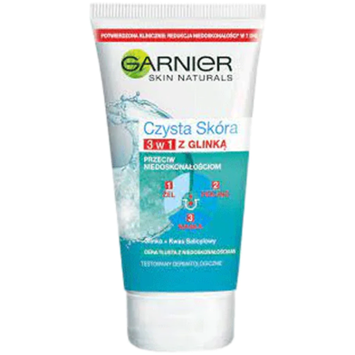 Garnier Czysta Skora Kontra Tradzik Face Wash 150 ml image