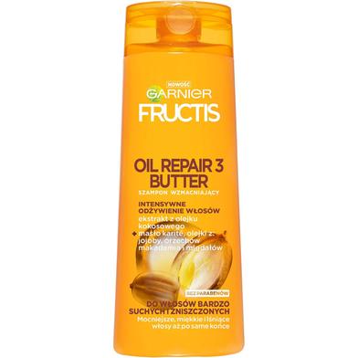 Garnier Fructis Oil Repair 3 Shampoo 400 ml (UAE) image