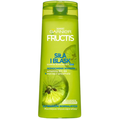 Garnier Fructis Strength and Shine / Przeciw-Lu Shampoo 400 ml image