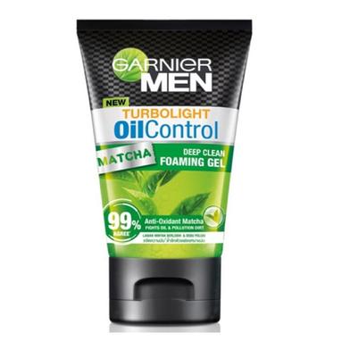 Garnier Men Oil Control Matcha Deep Clean Face Wash 100ml image