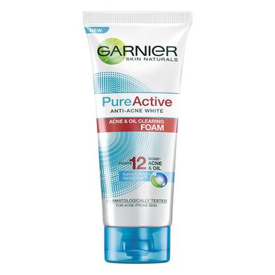 Garnier Pure Active Acne and Oil Cleansing Foam 50ml (Thailand) - 142800190 image