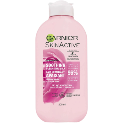 Garnier Rose Soothing Toner Cleansing Water 200 ml image