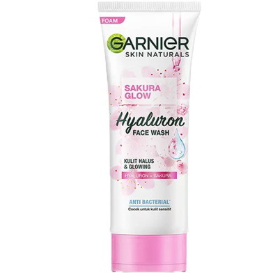 Garnier Sakura Glow Glowing Face Wash - 100ml image