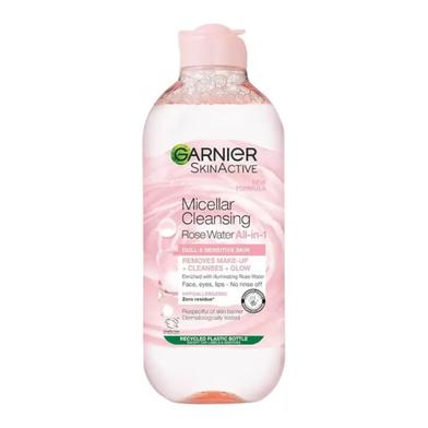 Garnier Skinactive Micellar Water With Rose Water All-in-1 - 400ml image