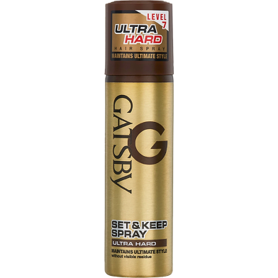 Gatsby Hair Spray Level 7 Set and Keep Spray Ultra Hard 66 ml image