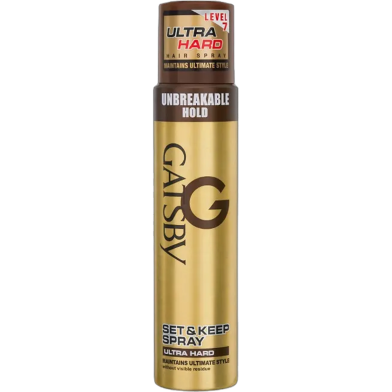 Gatsby - Set and Keep Spray Ultra Hard | Maximum setting power for an Ultimate style - 250ml image