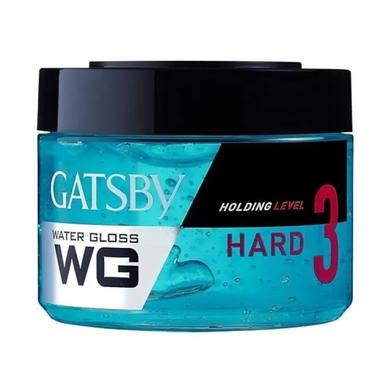 Gatsby Water Gloss - Hard Wet Look Hair Gel, Shine Effect, Long Lasting Hold, Non Sticky, Easy Wash Off, Holding Level 3 - 300gm image