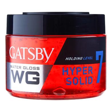 Gatsby Water Gloss Hyper Solid Hair Gel Jar 300gm image