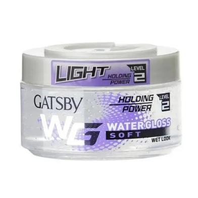 Gatsby Water Gloss - Soft, Wet Look Hair Gel, Shine Effect, Non Sticky, Easy Wash Off, Holding Level 2 - 30gm image