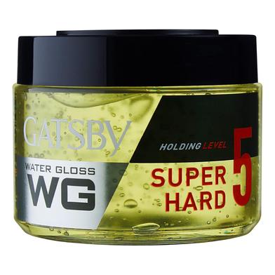 Gatsby Water Gloss Super Hard Hair Gel Jar 300gm image