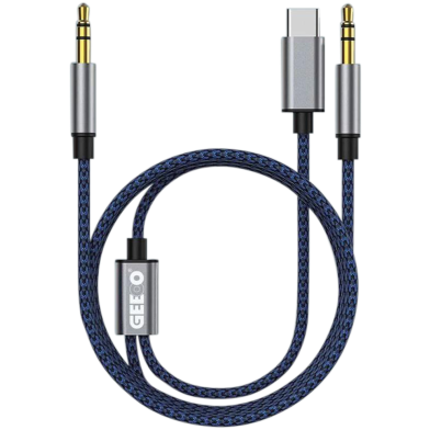 Geeoo AD-1 Type-C (2-in-1) to AUX Conversion Cable image