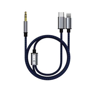 Geeoo AD-2 Type-C (2-in-1) to AUX Conversion Cable image