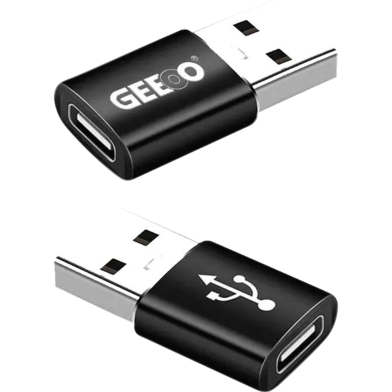 Geeoo AD-7 USB male to Type-C female Adapter-Any color image