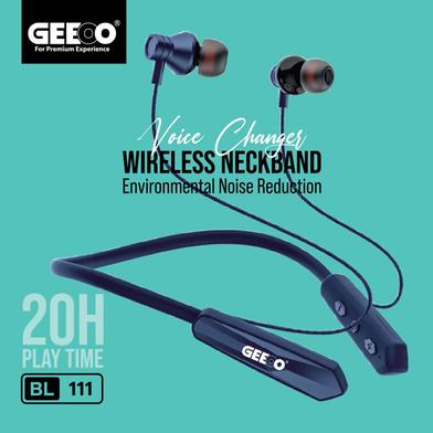 Geeoo BL-111 Voice Changer ENC Neckband image