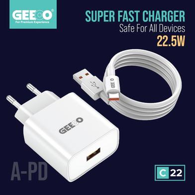 Geeoo C22 SUPER FAST CHARGER SET image