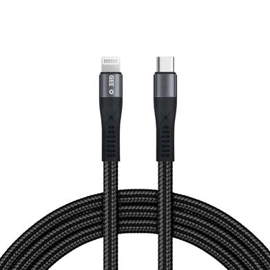 Geeoo DC-201 33W Type-C to Lightning Charging Data Cable-Black image