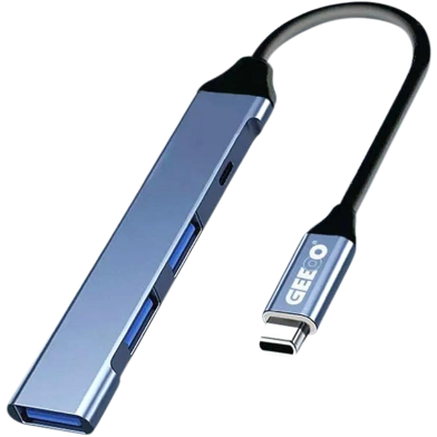 Geeoo GB-201 Type-C HUB 4-in1 OTG Adapter image