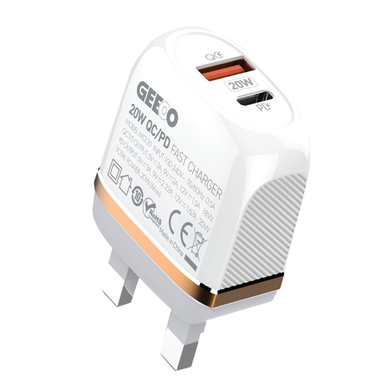 Geeoo Mc120T Type-C Charger - White image