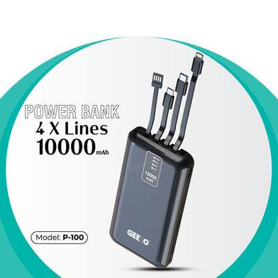 Geeoo P100 Fast Charging Power Bank image