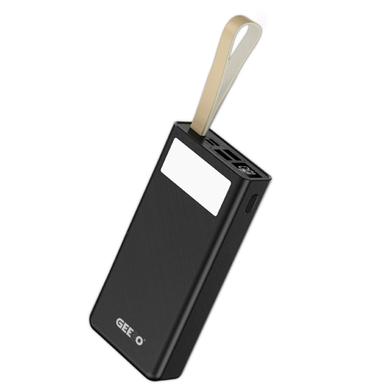 Geeoo P430 22.5W 20,000mAh Power Bank with LED Light – Black image