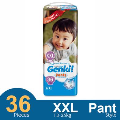 Genki! Pant System Baby Diaper (XXL Size) (36Pcs) image