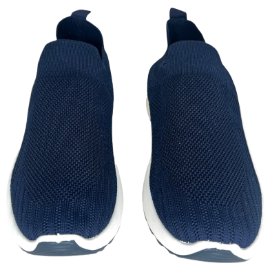 Gents Blue Color Walking Shoes Casual Comfortable Workout Sneakers image