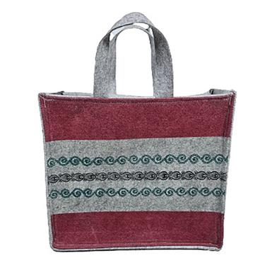 Geo Fabrics Shopping Bag | Medium Bag- 14x12x6 Inch image