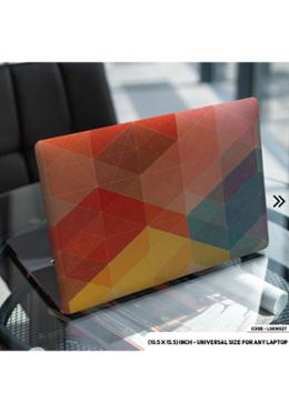 DDecorator Geometric Shape Seamless Pattern Laptop Sticker image