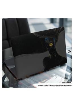DDecorator Geometry Shape With Girl Art Laptop Sticker image