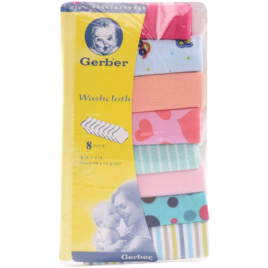 Gerber Washcloth 8 Pack image