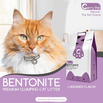 Gerry Pet Bentonite Cat litter Lavender Flavor 5L image